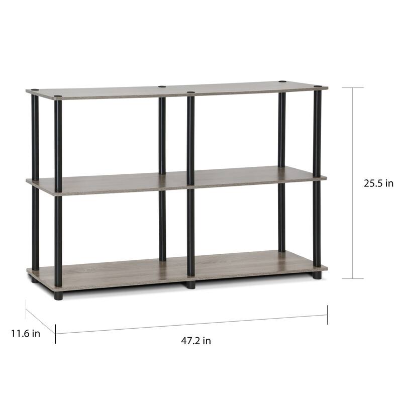 Porch & Den St. Marks 3-tier Double-size Storage Display Rack