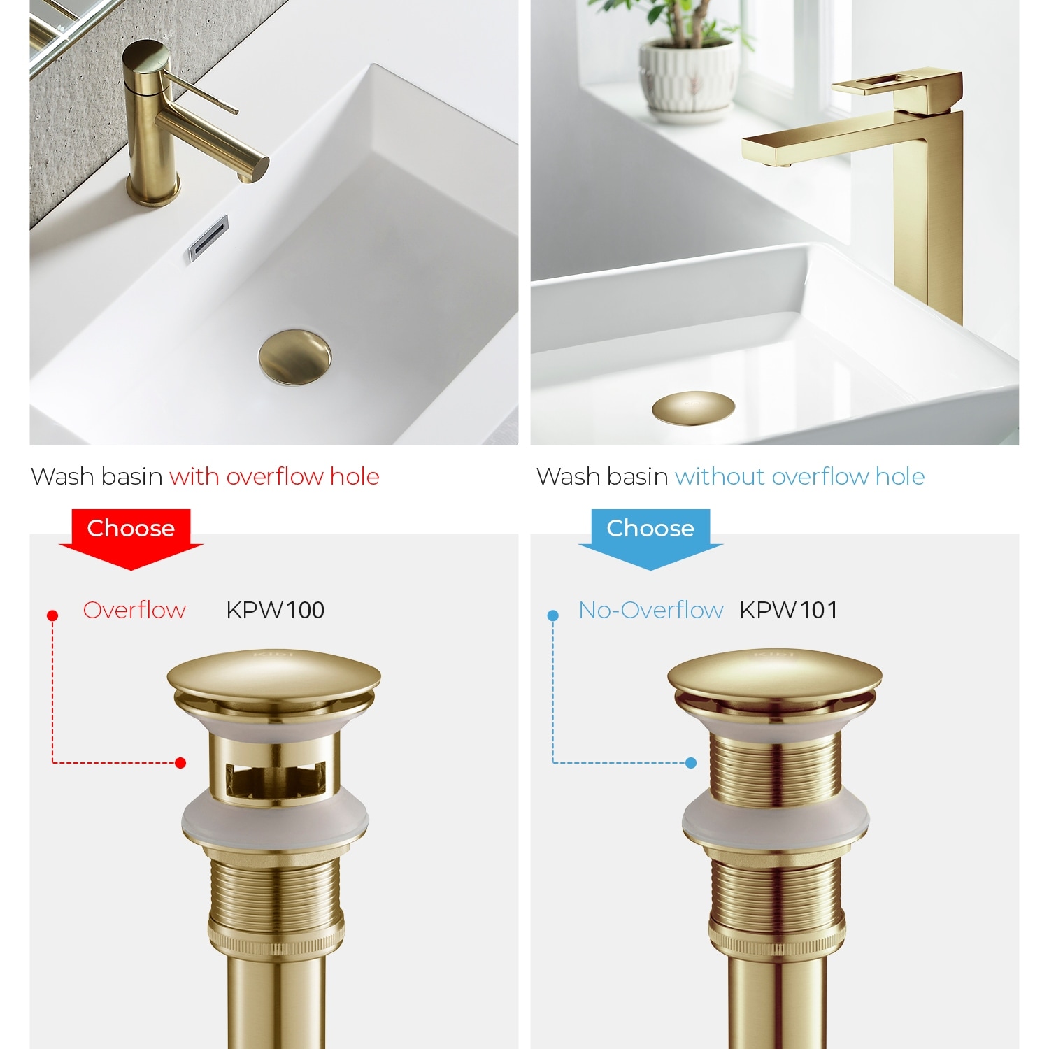 Topstar Bathroom Faucet Vessel Vanity Sink Pop Up Drains Stopper Solid Brass With Overflow Black Color