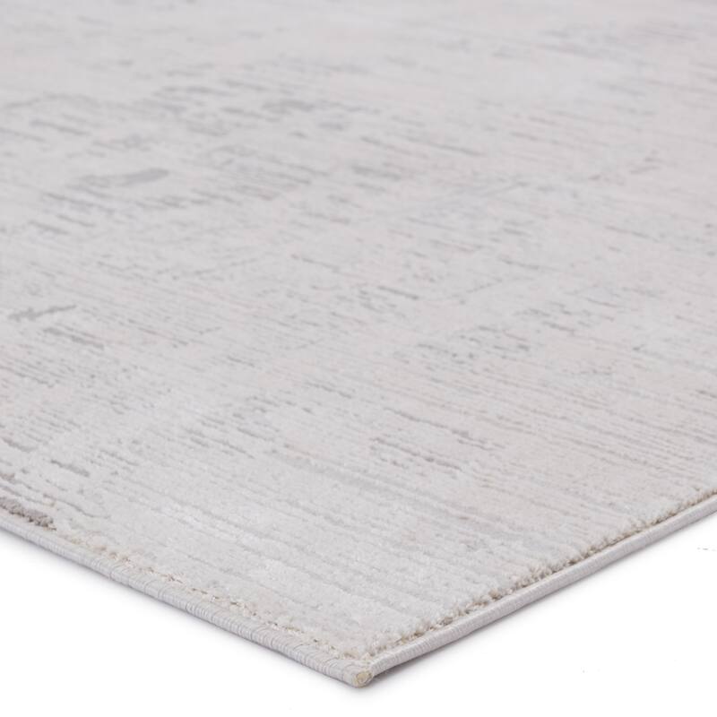 Doyle Abstract Ivory/ Gray Area Rug