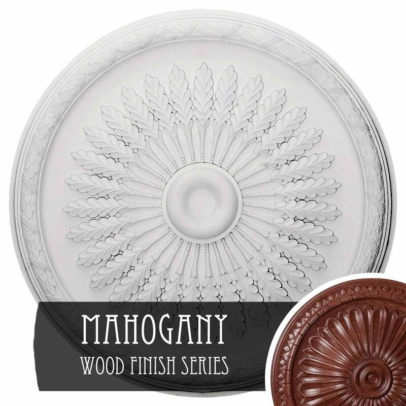 36"OD x 1 1/2"P Juniper Ceiling Medallion