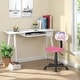 preview thumbnail 11 of 22, Kids Rolling Drawing Desk & Chair Set Colorful Rotating Upholstered Student Office Computer Chair for Children