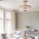 preview thumbnail 10 of 14, Jessica Crystal Basket 3-light Semi-Flush Mount Chandelier