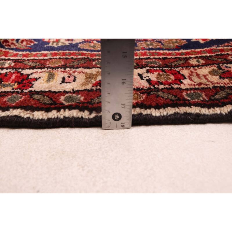 ECARPETGALLERY Hand-knotted Anadol Navy Wool Rug - 3'1 x 13'5