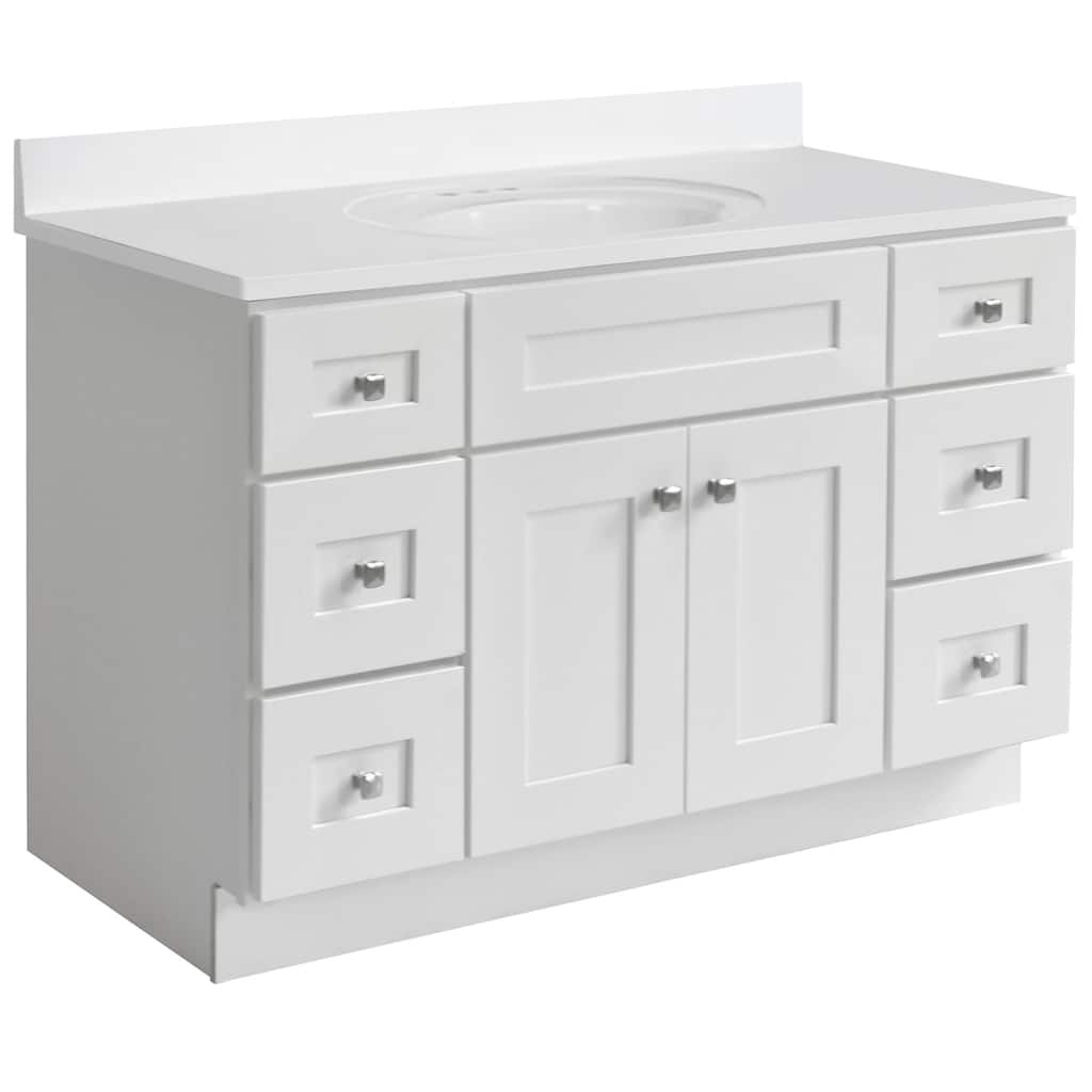 Design House 232116 Brookings 48" Free Standing Single Basin Vanity