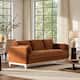 Option Burnt Orange Performance Velvet