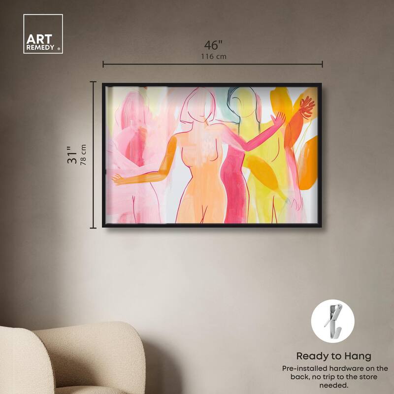 Three Graces Shadowbox by Art Remedy