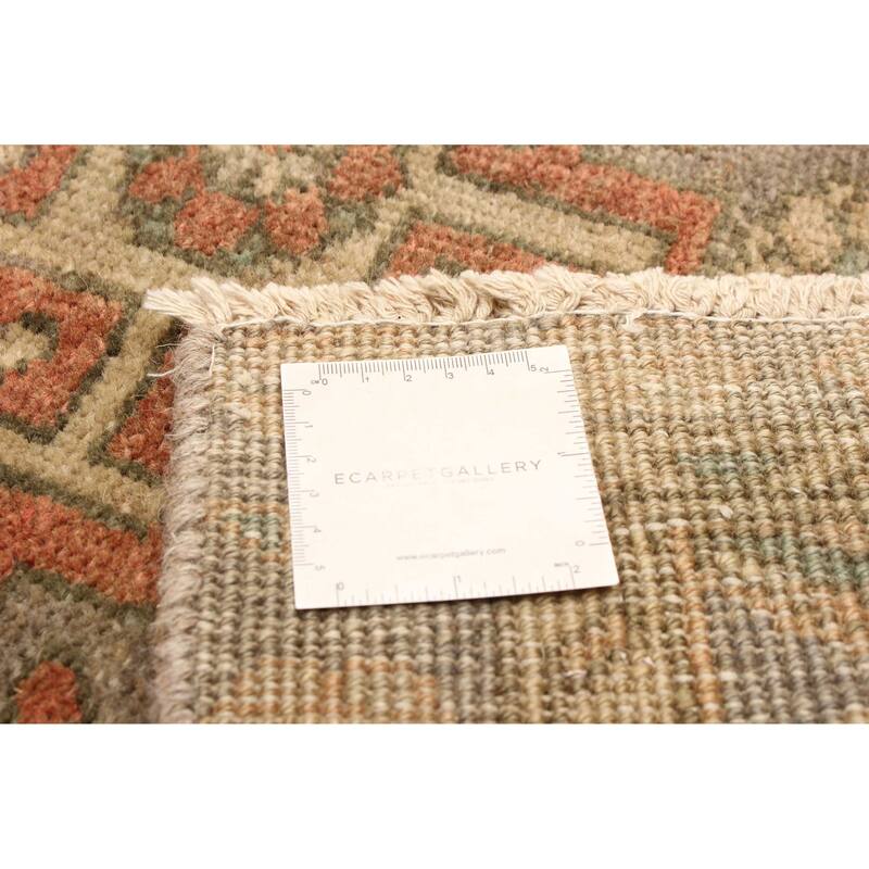 ECARPETGALLERY Hand-knotted Konya Anatolian Copper Wool Rug - 3'2 x 10'4