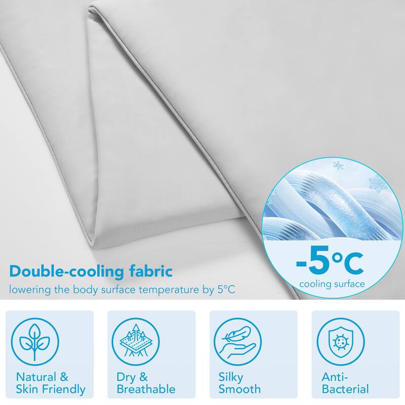 Cooling Comforter, Cold Blanket for Night Sweats 1 Piece