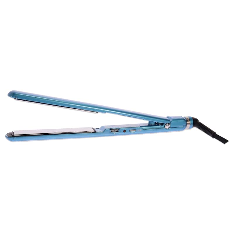 Nano Titanium Ultra-Thin Flat Iron - BNT4072TUC - Blue 1Inch by BaBylissPRO for Unisex - 1 Inch
