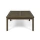 preview thumbnail 2 of 7, Perla Outdoor Acacia Wood Coffee Table by Christopher Knight Home Brown