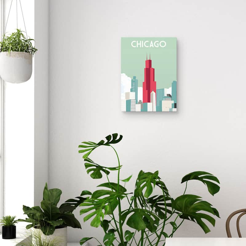 Chicago Canvas Art Print