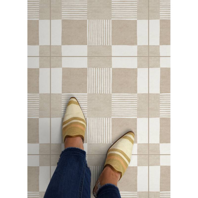 FloorPops Richmond Peel and Stick Floor Tiles