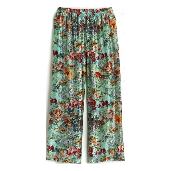 cropped pyjama bottoms