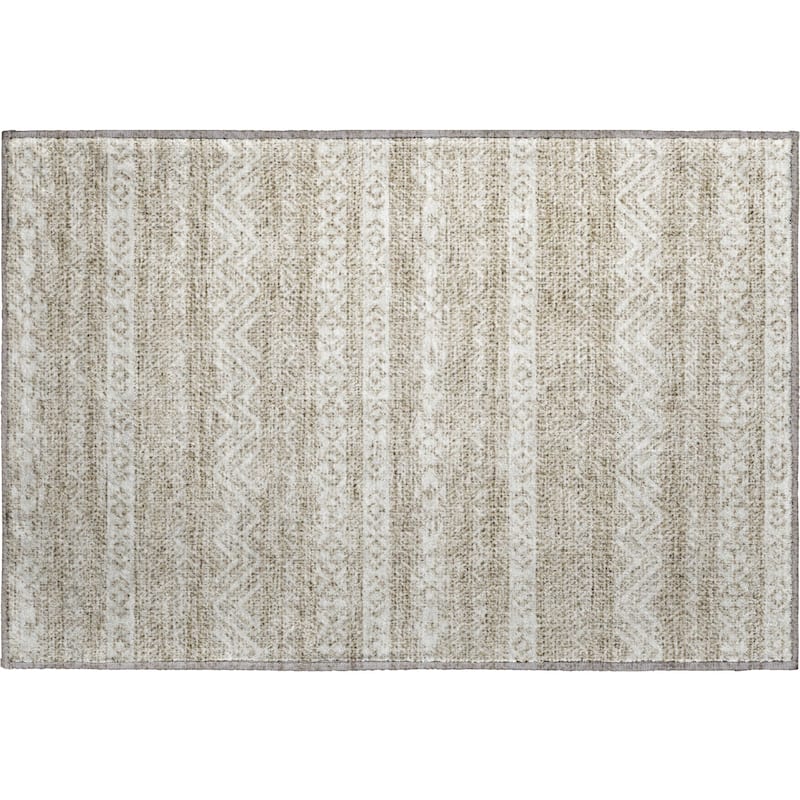 Premium Washable Super Soft Global Stripes Mayfield Rug