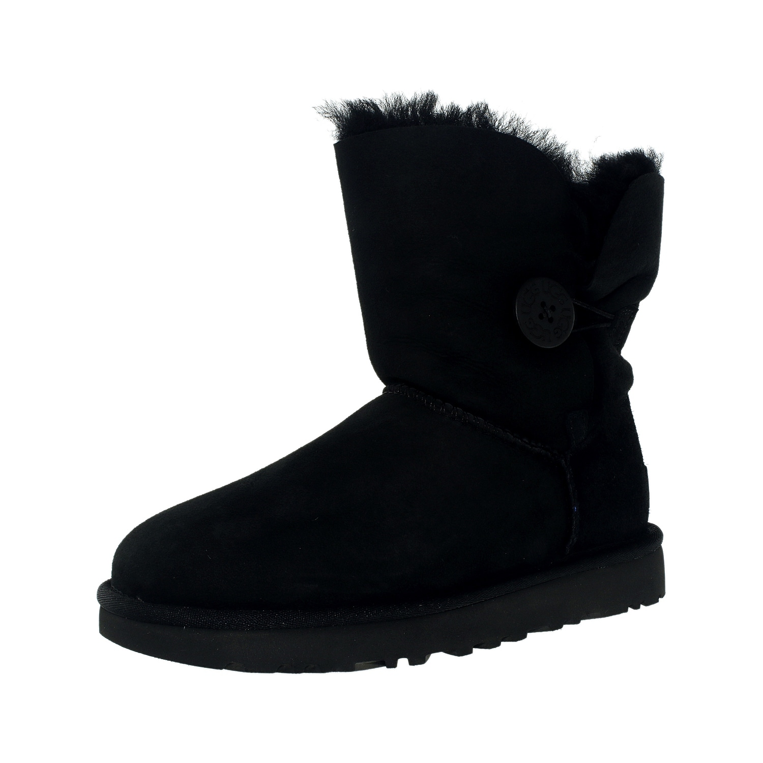 black sheepskin ugg boots