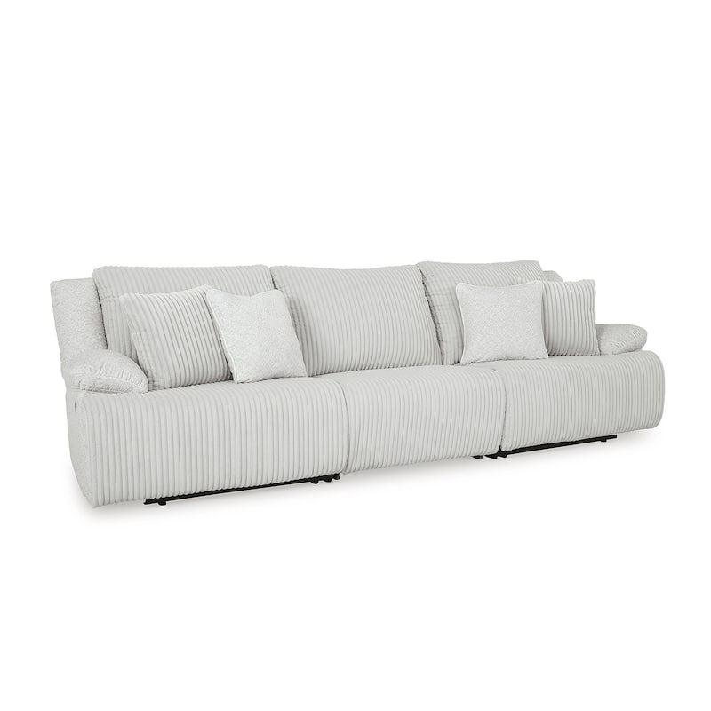 Signature Design by Ashley Top Tier 3-Piece Reclining Sectional Sofa - 128"W x 40"D x 41"H