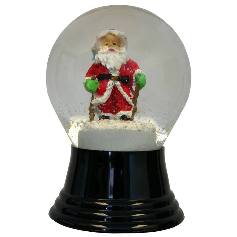 5" Perzy Medium Santa Claus Christmas Snow Globe