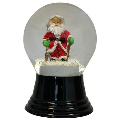 5" Perzy Medium Santa Claus Christmas Snow Globe