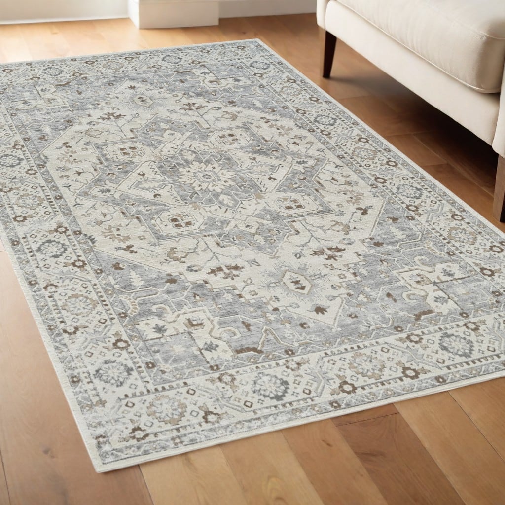 Bike Distressed Stain Resistant Durable Area Rug By HomeRoots