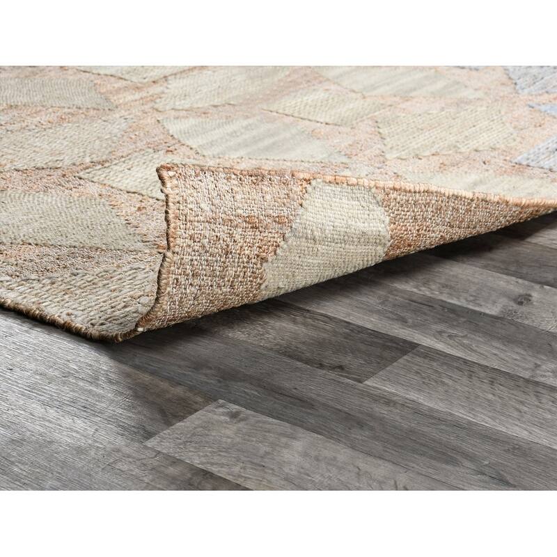 Jules Natural Multi Handwoven Area Rug by Kosas Home