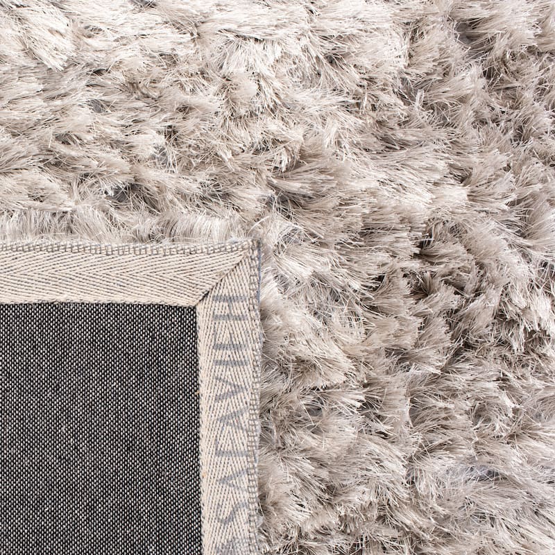 SAFAVIEH Handmade Odalis Shag Kevina Solid Rug