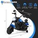 preview thumbnail 33 of 38, Gymax Kids Motorcycle w/Headlight Music Training Wheels Foot Pedal for