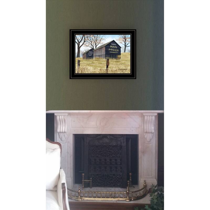 TrendyDecor4U Farmhouse "Treat Yourself" Framed Print Wall Art by Billy Jacobs