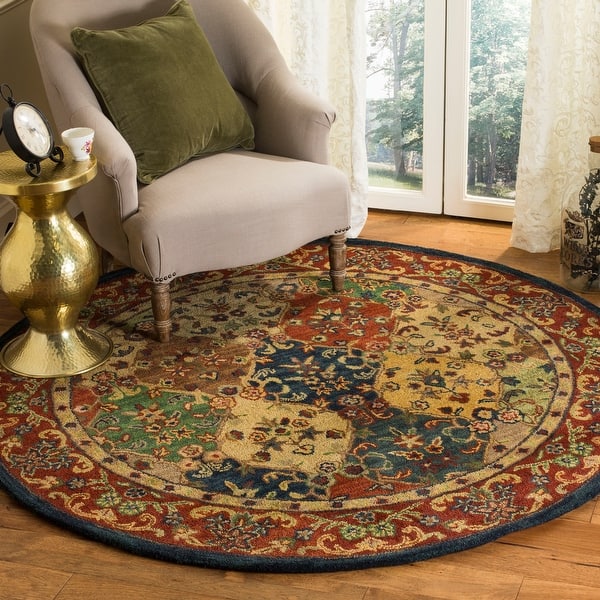 slide 2 of 30, SAFAVIEH Handmade Heritage Lyra Traditional Oriental Wool Rug