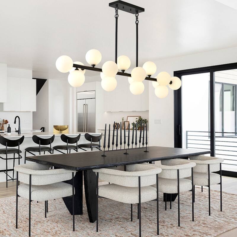 Mid Century Sputnik Chandelier Modern Pendant Light for Dining Room