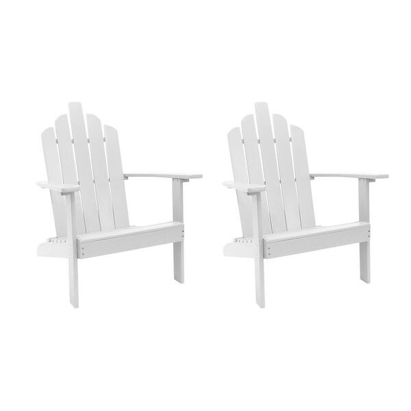 Shop Hillsdale Outdoor Adirondack Chairs Set Of 2 Overstock 28640855