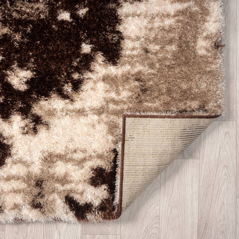 Zenith Abstract Shag Area Rug