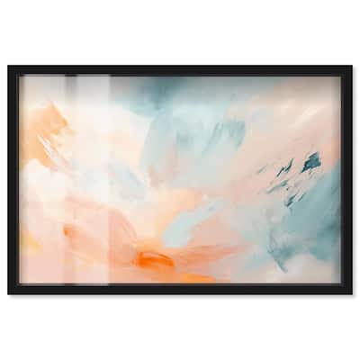 Sunrise Palette I Shadowbox by Art Remedy