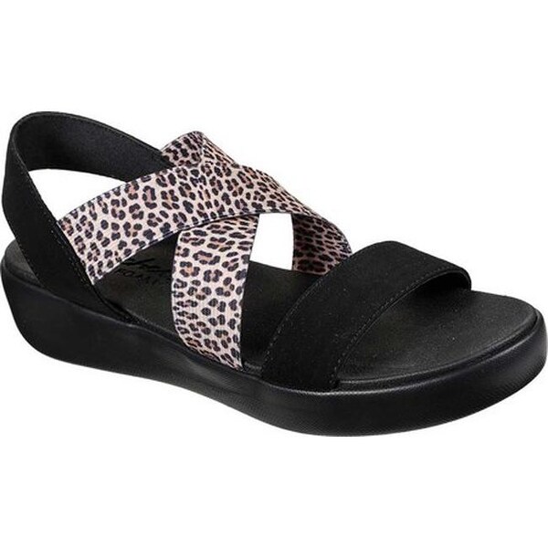 skechers leopard sandals