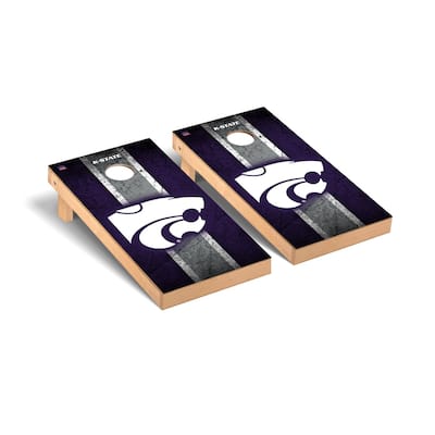Kansas State K State Wildcats Vintage Cornhole Board Set
