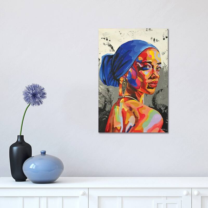 iCanvas "The Other Side" by Damola Ayegbayo Canvas Print - 18x12x1.5