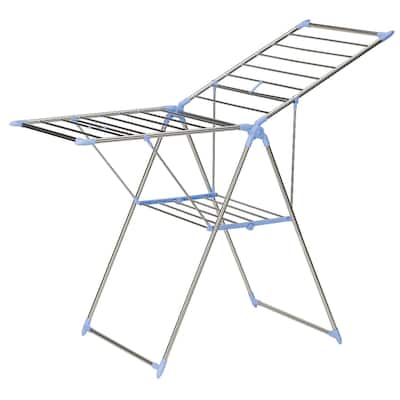 Household Essentials Gullwing Folding Clothes Drying Rack