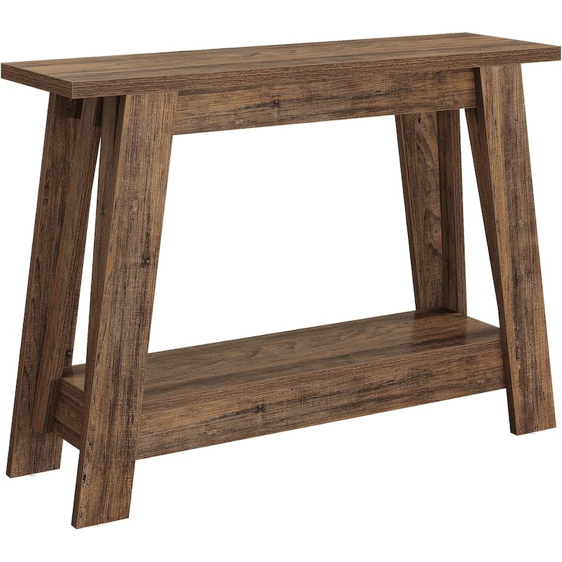 41.3-Inch Farmhouse Entryway Table with Storage for Small Spaces, Hallway