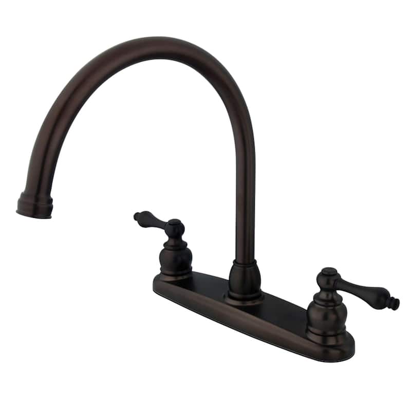 Kingston Brass Victorian 8 in. Centerset Kitchen Faucet - Oil Rubbed Bronze