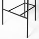 preview thumbnail 28 of 33, Parker Brown Faux-Leather Seat with Gold Metal Frame Bar Stool