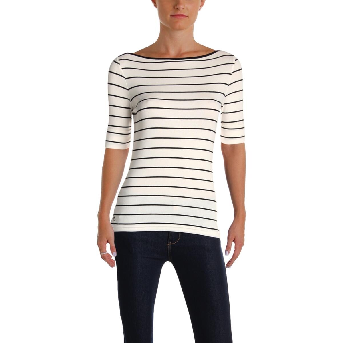ralph lauren elbow sleeve tee