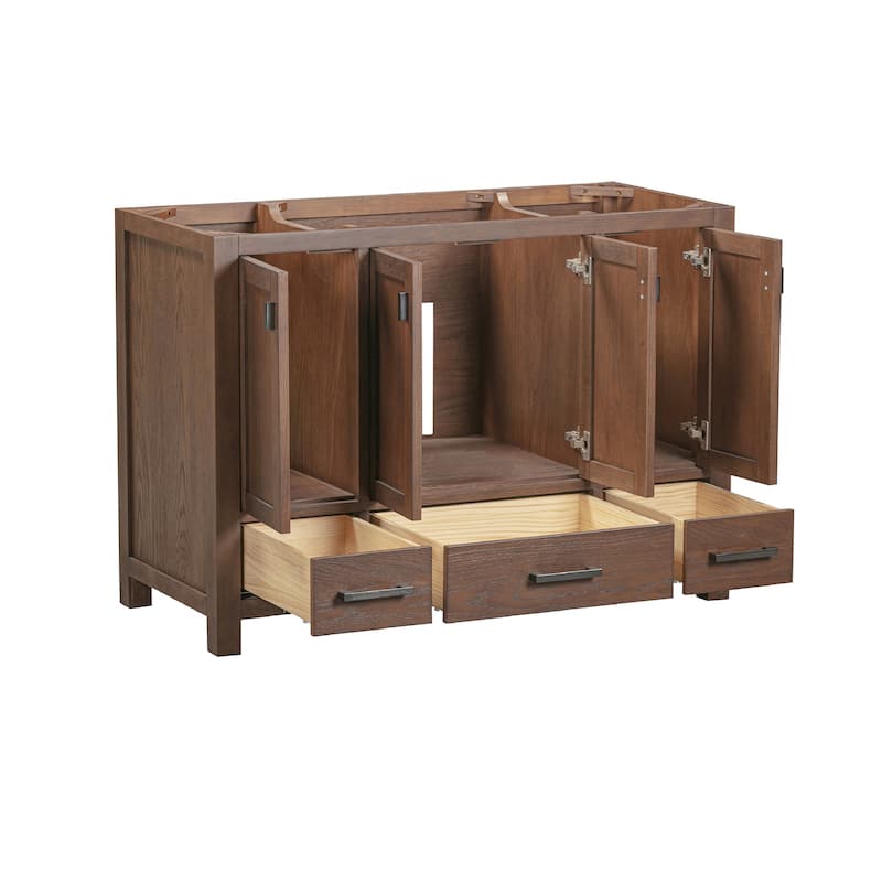 Avanity Modero 48 in. Single Sink Bathroom Vanity with Engineered Stone Top - 49"W x 22"D x 35"H