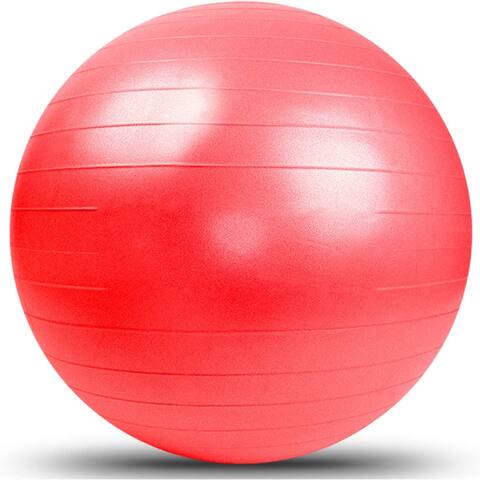 Yoga Ball Core Stability Red