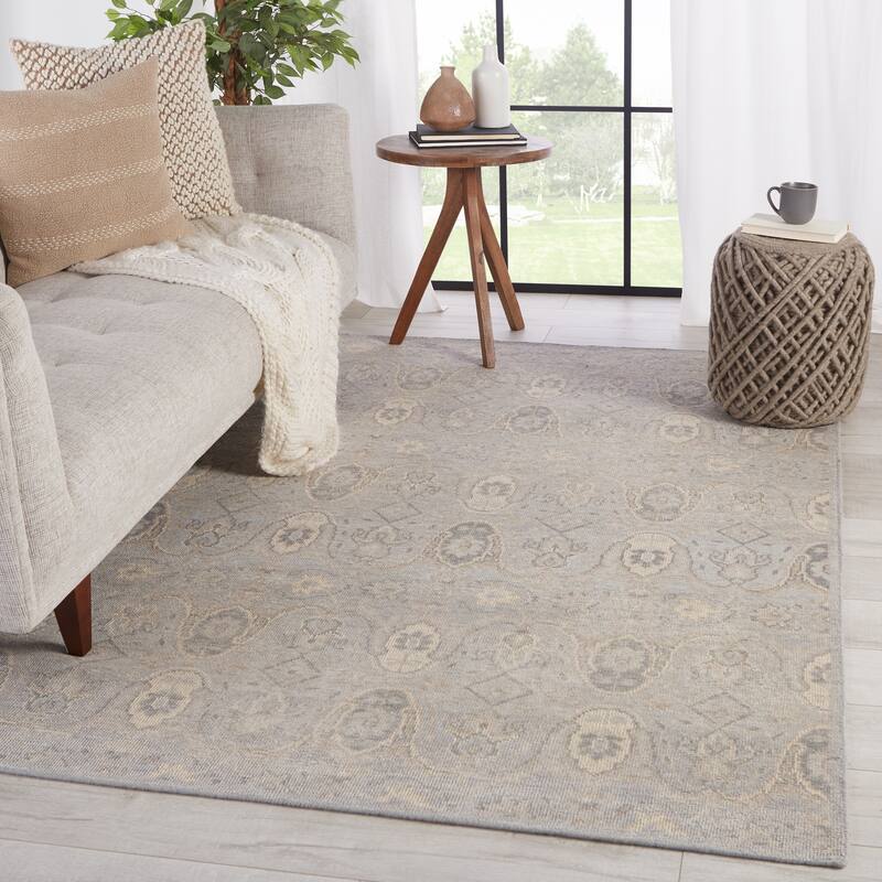 Angkor Hand-Knotted Medallion Area Rug