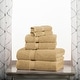 preview thumbnail 8 of 71, Superior Egyptian Cotton Pile Heavyweight 6-Piece Towel Set 6-Piece Set - Toast