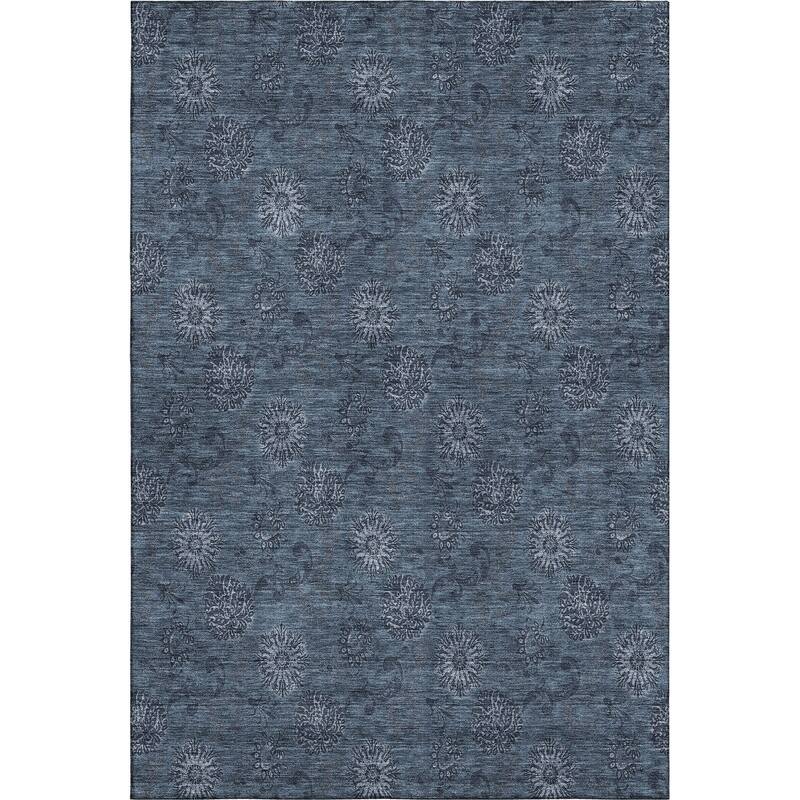 Premium Washable Super Soft Floral Imprint Mayfield Rug