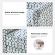preview thumbnail 43 of 53, HULALA HOME Georg Transitional Floral Fabric Swivel Rocker Chair with Removable Backrest and Rolled Armrest Set of 2