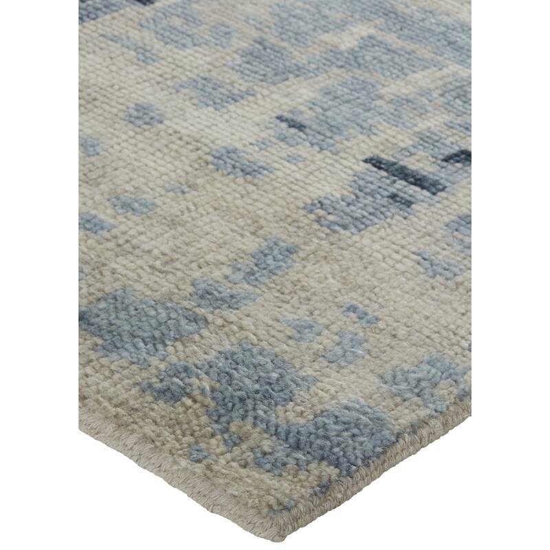 HomeRoots Abstract Casual Rectangle Area Rug - 138.00 in. x 102.00 in. x 0.28 in.