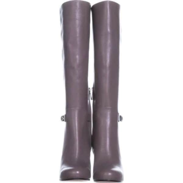 michael kors boots womens purple