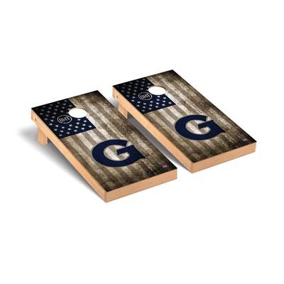 Georgetown Hoyas Cornhole Board Set - OHT Vintage Flag Version