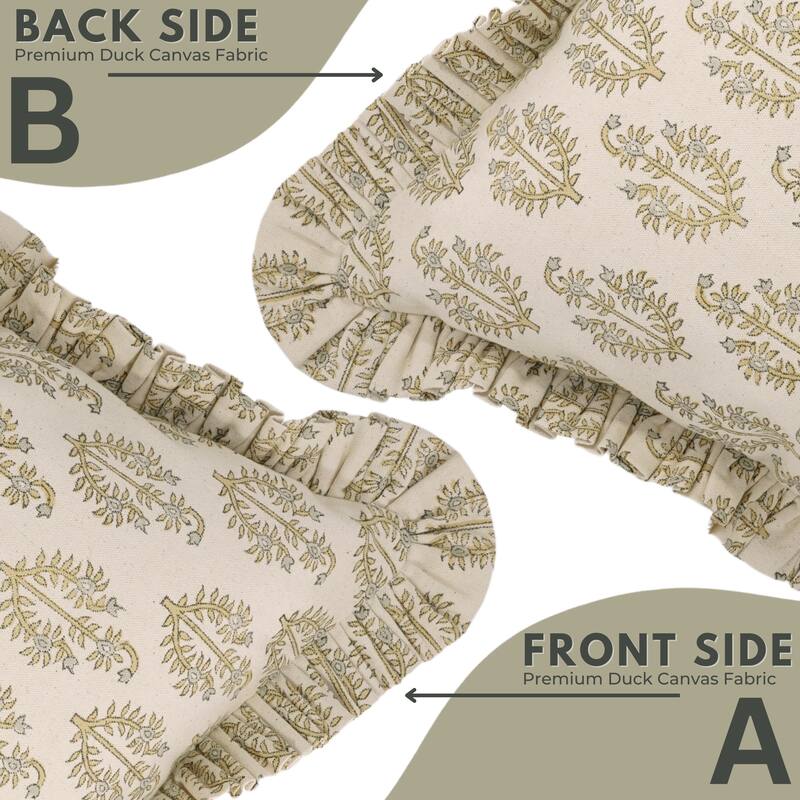 Luxury Home Designer Frill Pillow Cover By Fabdivine- NeelGangan